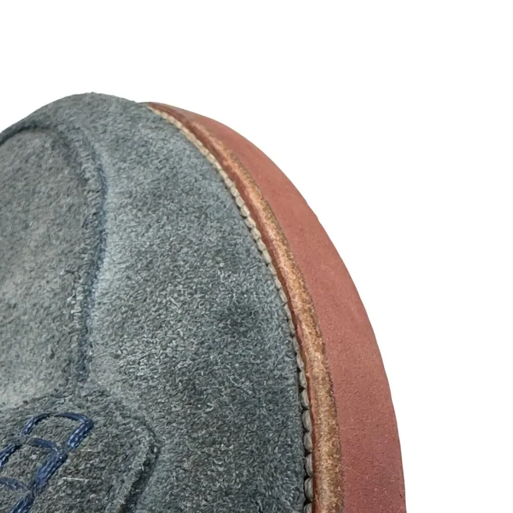 Tricker’s Penny Loafers Shoes Men’s EU 41 Dark Blue Suede Pull On‎ Oxford $350